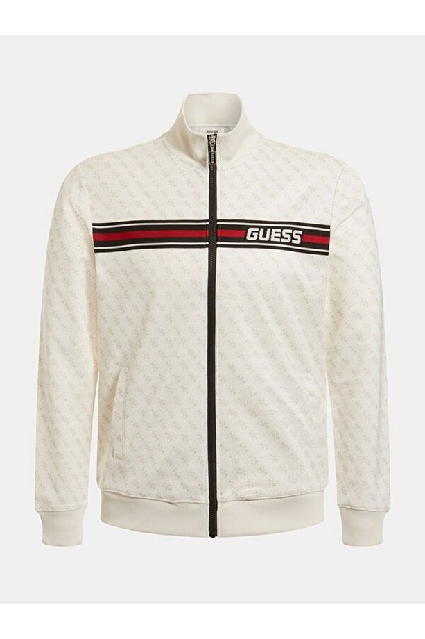 KORBIN FULL ZIP TRAC Erkek Beyaz Eşofman Üstü Z2BQ06FL04Q-P05N - 7