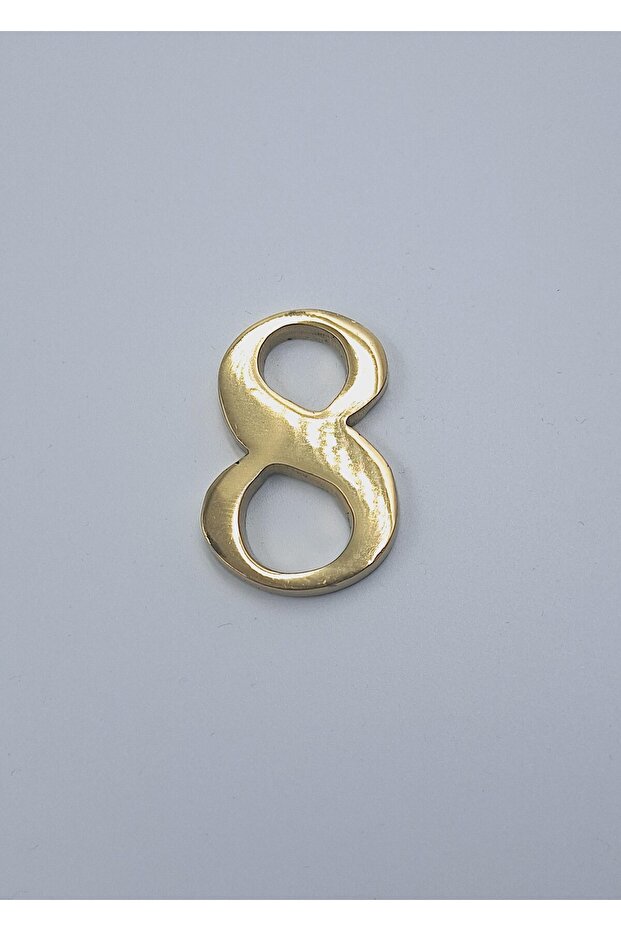 Brass Casting Number 5cm No:8