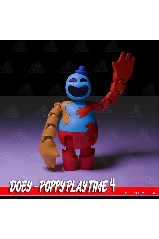Doey Flexy Hareketli Oyuncak - Poppy Playtıme 4 Catnap - 3