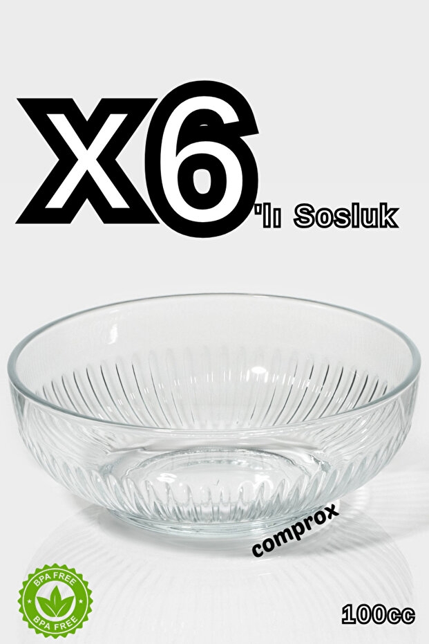 6lı kahvaltılık kase 100cc - 1