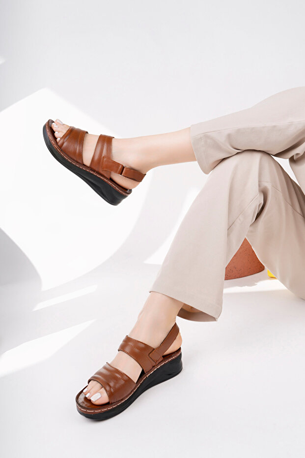 KADIN TABA SANDALET - 2