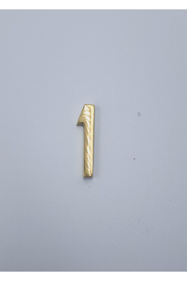 Brass Casting Number 4cm Plain No:1