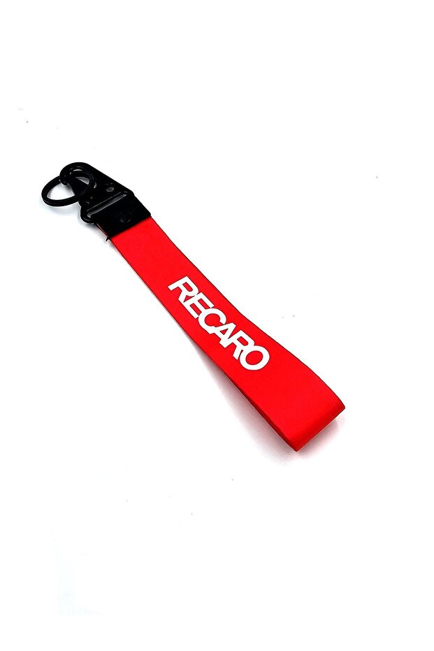 سلسلة مفاتيح معدنية مصممة من RECARO مع إكسسوارات قماشية من الدرجة الأولى