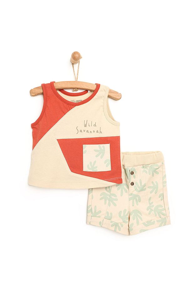HelloBaby Safari On Amazon Atlet Şort Erkek Bebek - 1