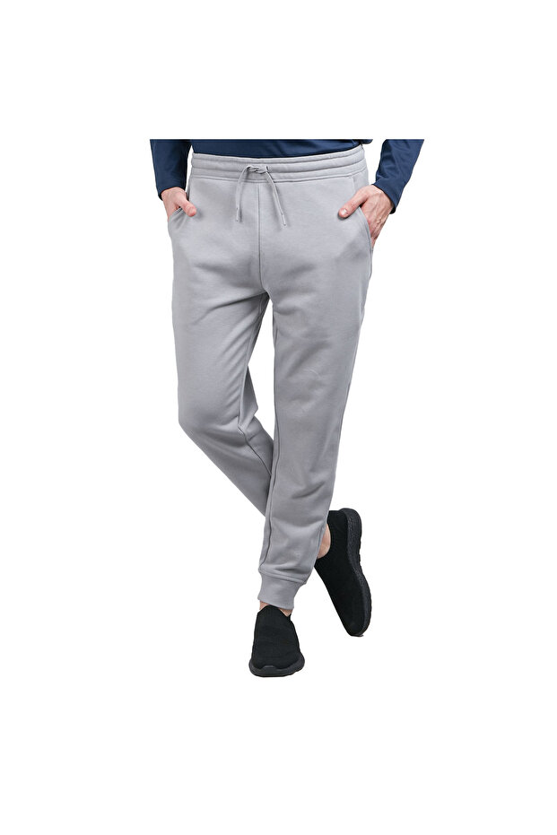 Men's French Terry Jogger Pants - Slim Fit, Elastic Waist, Comfortable & Stylish