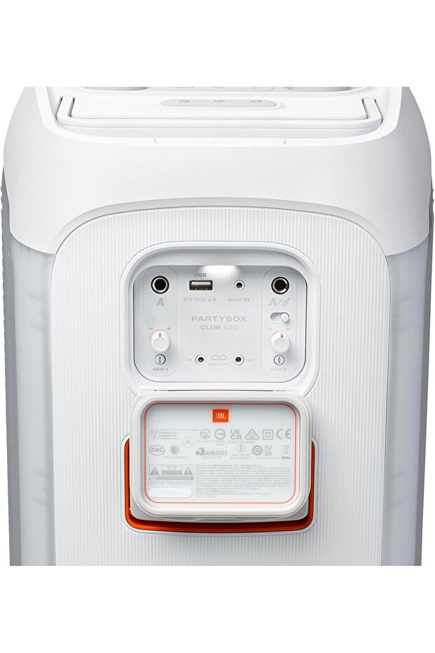 Partybox Club120, Bluetooth Hoparlör, Beyaz - 6