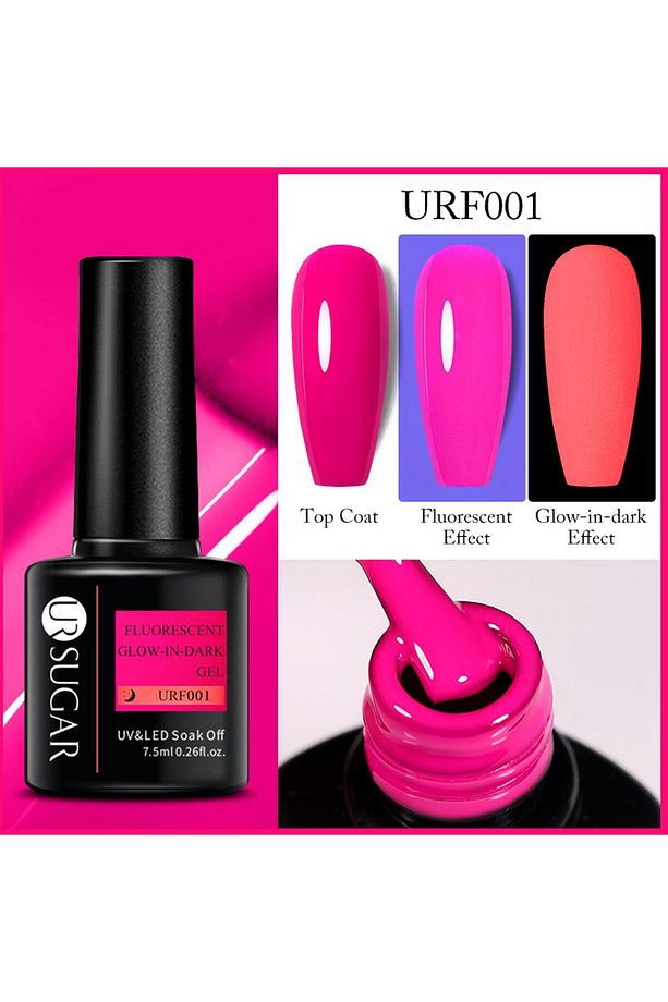 7.5 ml Floresan - Fosforlu Kalıcı Oje Urf001 (54126) - 1