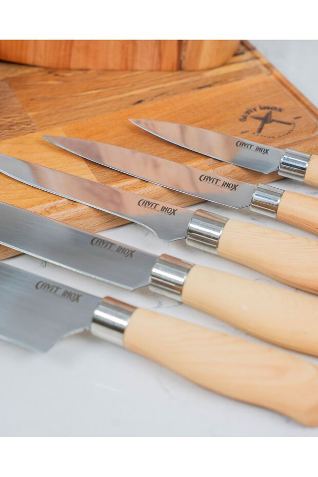 6 Parça Mutfak Bıçak Seti - 3