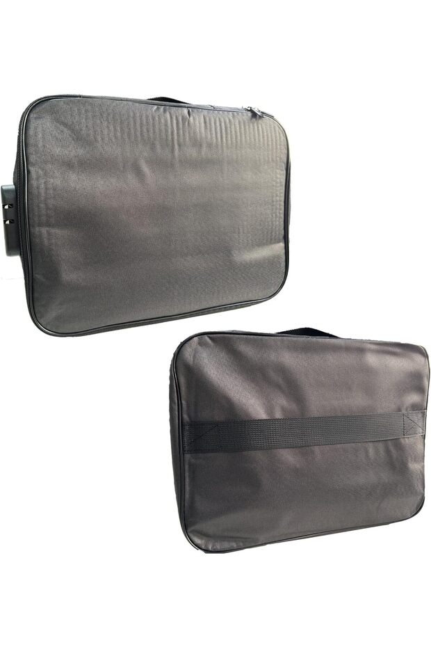 Oxdocument Organizer With Safe Code Lock Storage Pouch Credential Bag Important Document And File - 4