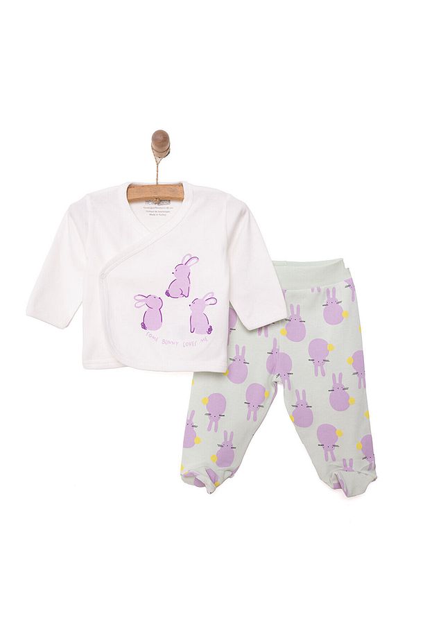 HelloBaby Kız 5li Askı Hastane Çıkışı Kız Bebek - 2