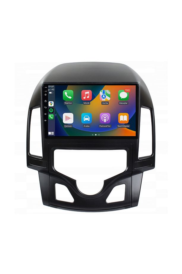 Hyundai i30 Digital Araç Multimedya Android Ekran Carplay Double Teyp 4+64 9" 08-11 Black BLUEWAY - 3