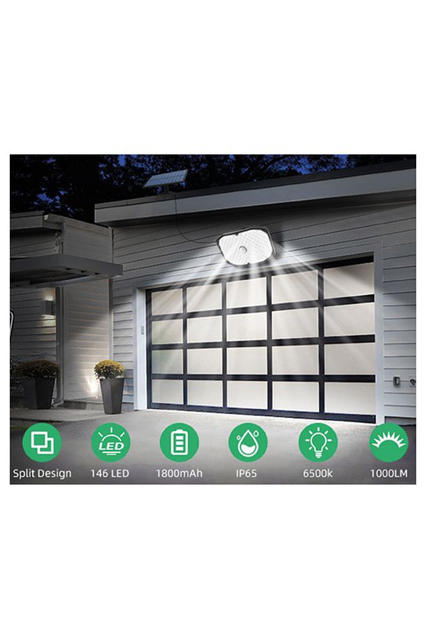 Güneş Enerjili Hareket Sensörlü, 146 Boncuk led Aydınlatma / GT-SL17/S - 9