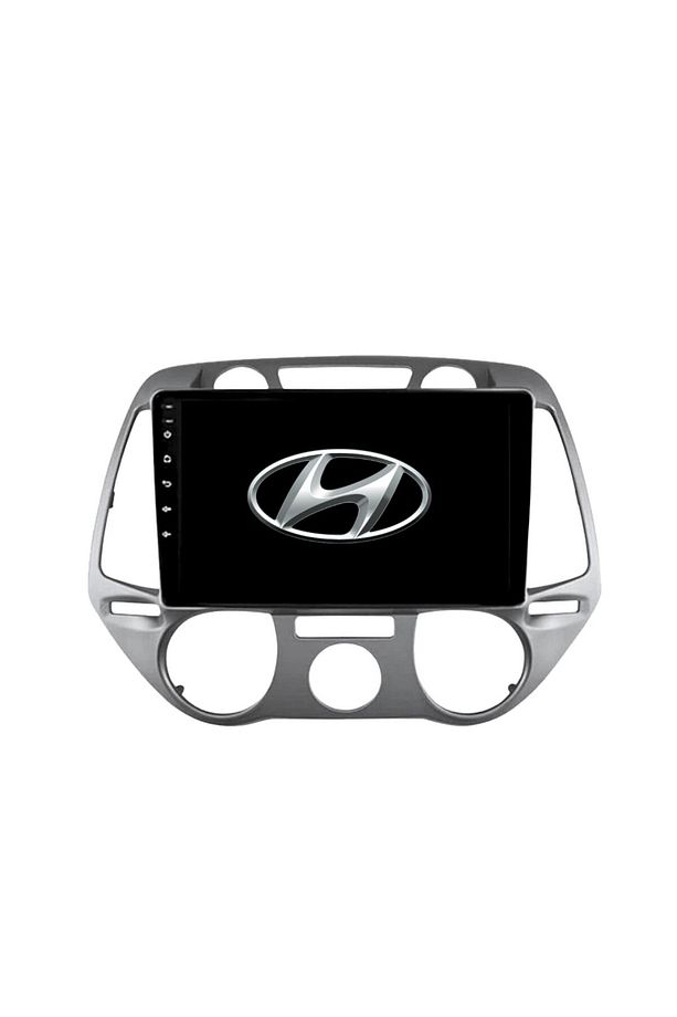 Hyundai i20 Araç Multimedya Android Ekran Carplay Double Teyp 4+64 9" 08-12 Analog Y Silver BLUEWAY - 1