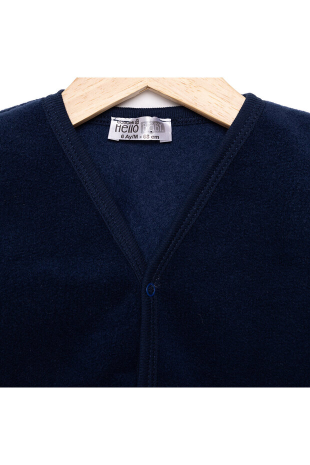 HelloBaby Basic Polar Yelek Erkek Bebek - 3