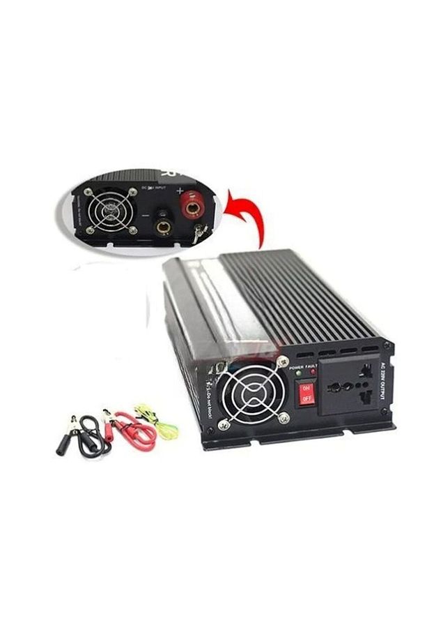 İNVERTÖR INVERTER 24V 2000W 220V USB CIKIŞ - 1