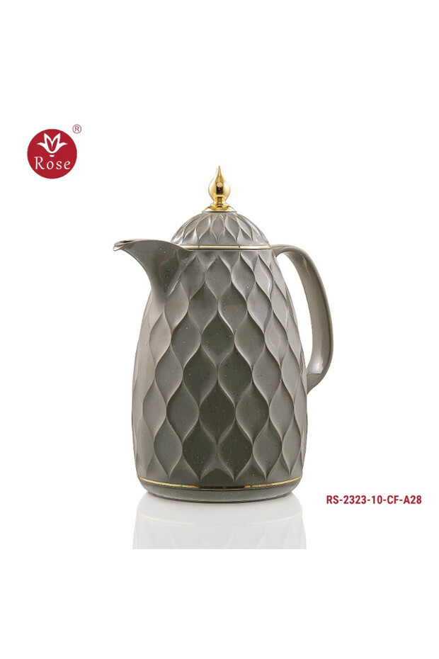 Rs-2323-ترمس لتر قهوة روز (1000) مل