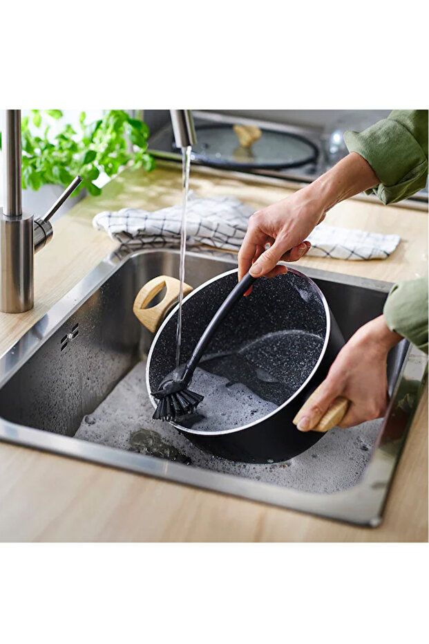 Dishwashing brush, gray - 2