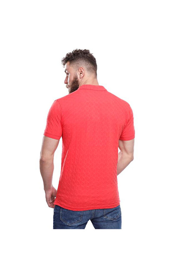 - بولو شيرت للرجال 1100099-احمر 3xl