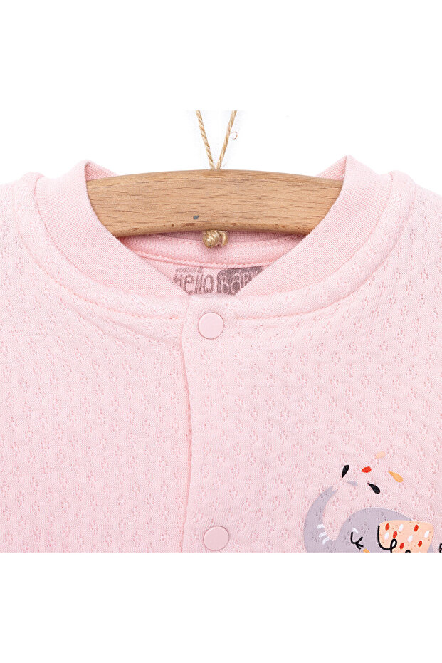 HelloBaby Kapitone Hırka Kız Bebek - 3