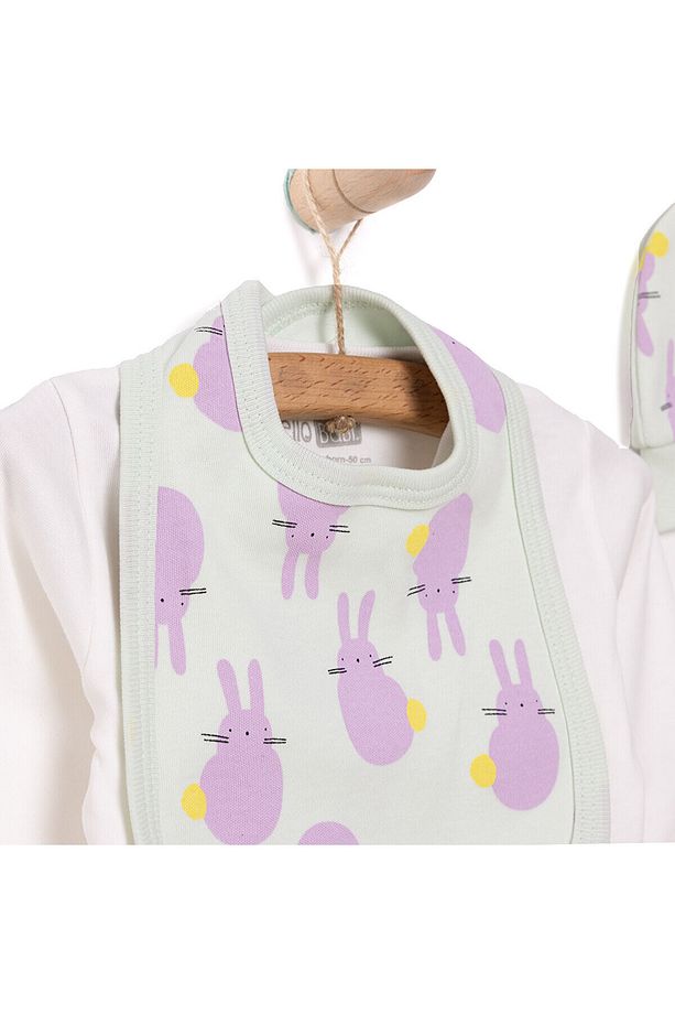 HelloBaby Kız 5li Askı Hastane Çıkışı Kız Bebek - 3