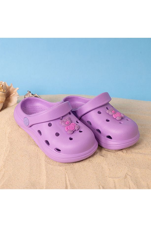 HelloBaby Aksesuarlı  Kız Sandalet Kız Bebek - 2