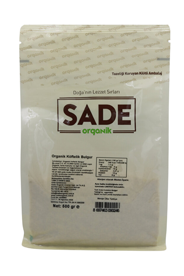 Köftelik Bulgur 500 Gr - 2
