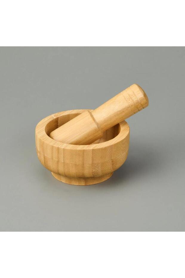 Bambu Havan Sarımsak Döveceği - 2