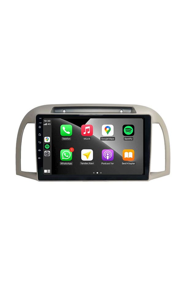 Nissan MİCRA Araç Multimedya Android Ekran Carplay Navigasyon Double Teyp 4+64 9" 02-10 Bej BLUEWAY - 2