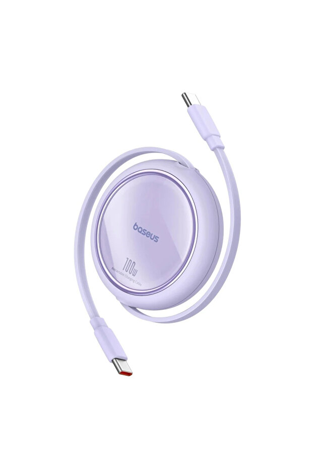 كابل Baseus Type-C إلى Type-C (100 واط) - بنفسجي - 1