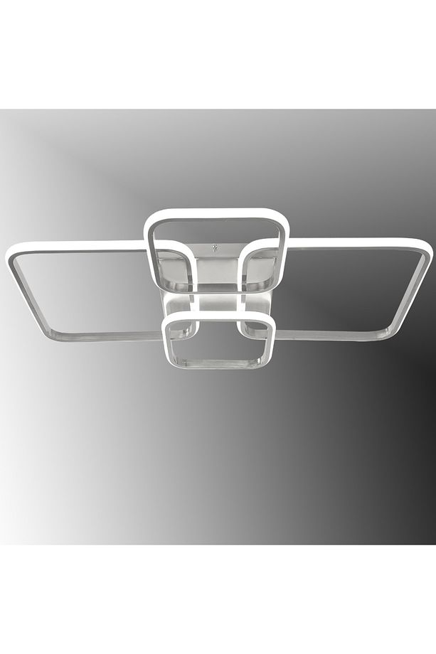 TT500-4-KR-GÜNIŞIĞI TT Aydınlatma Krom Kaplama ( Gün Işığı Led ) Plofonyer 4 lü Led Avize - 2