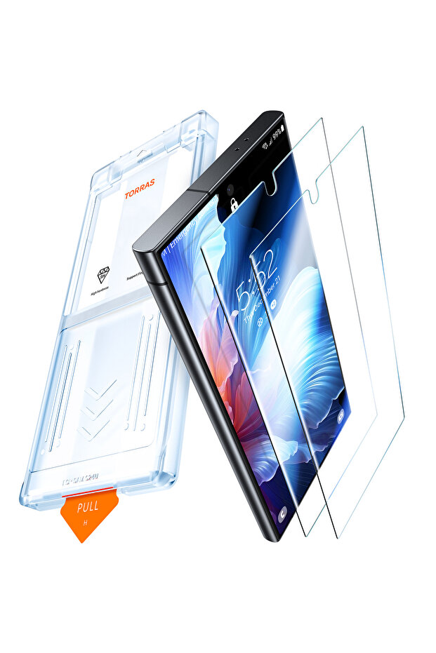 12ft Military-grade Screen Protector For S24 Ultra: 9h , Bubble-free, Full Coverage, 1 Pack
