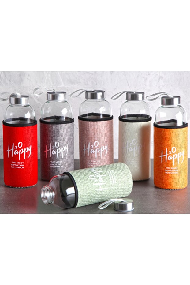 Gönül Collection Cam Matara Renkli 500 ml - 1