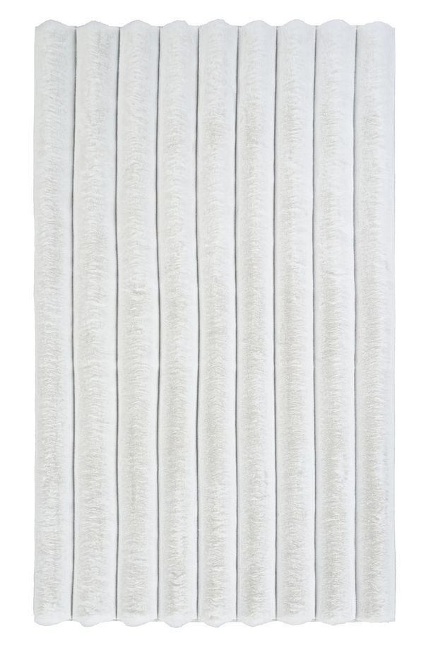 Linio 8051 Beyaz Peluş Post, Kaymaz Taban, Yıkanabilir - 8