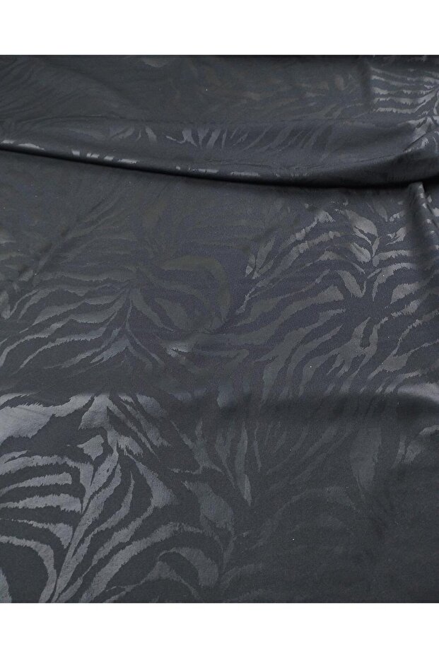 Black Foiled Jersey (Width 150 cm X Length 235 cm)
