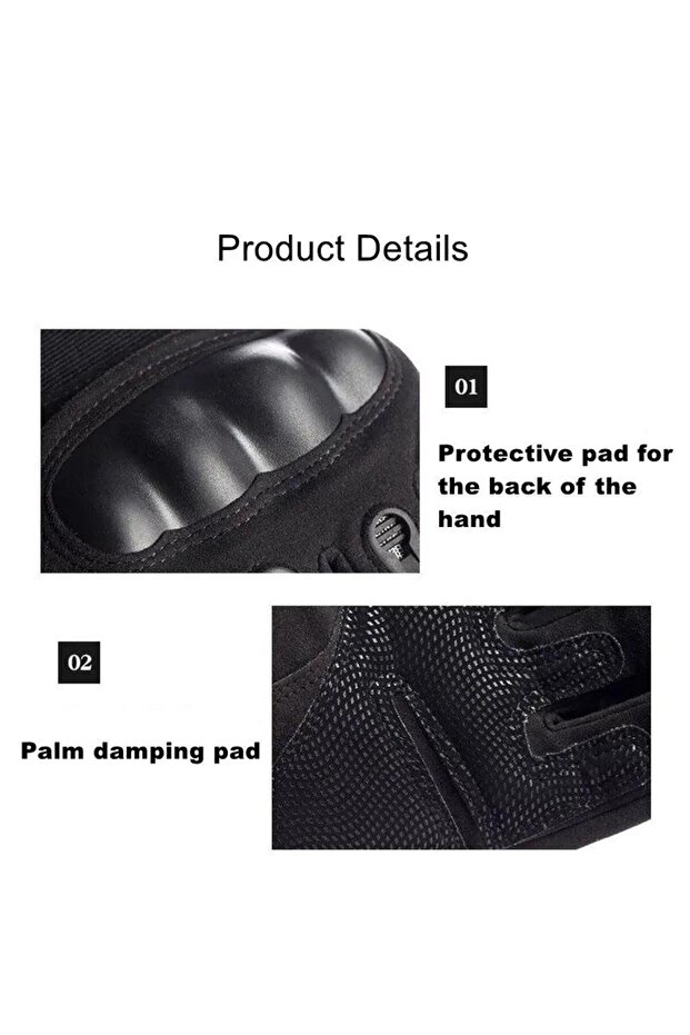 Tactical Askeri Eldiven ve Polis Eldiven XL - 4