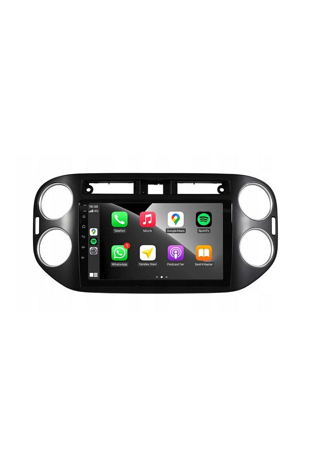 Volkswagen Tiguan Araç Multimedya Android Ekran Carplay Double Teyp 4+64 9" 07-15 Black BLUEWAY - 3