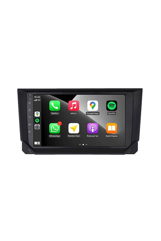 Seat Ibiza Araç Multimedya Android Ekran Carplay Navigasyon Double Teyp 4+64 9" 18-20 Black BLUEWAY - 2