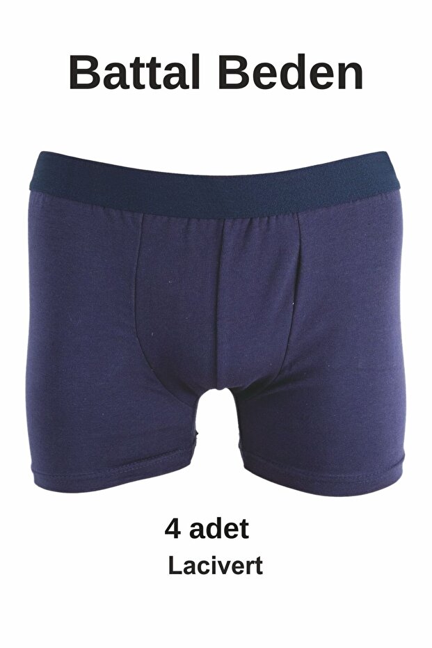 Battal Penye Likralı Boxer