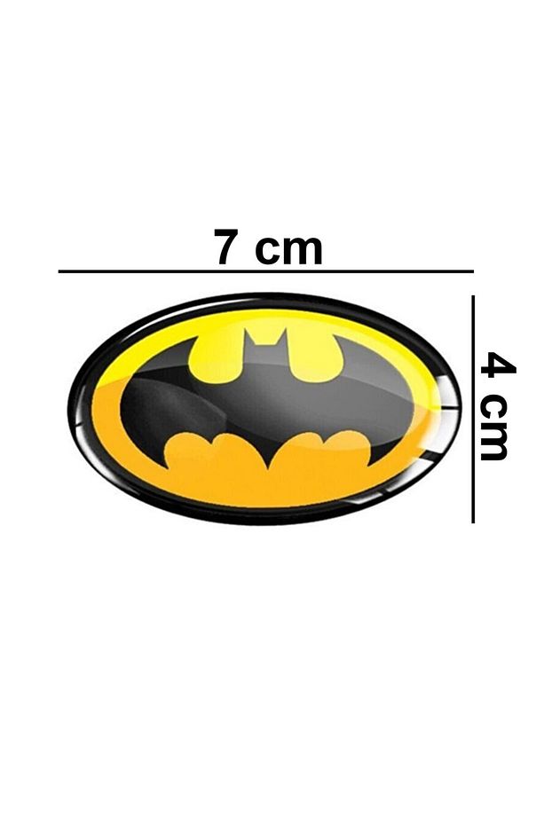 Batman 3d Sticker - 2
