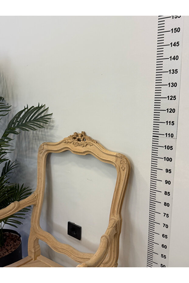 KLASİK AHŞAP OYMALI BERJER - 5