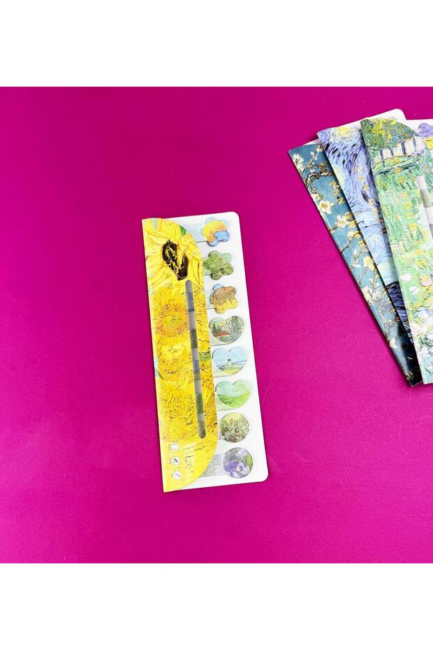 Van Gogh Tasarımlı Post-it - 6