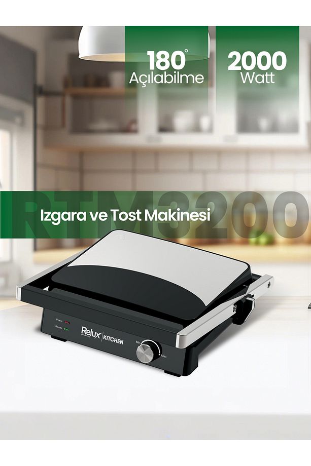 RTM3200 Izgara&Tost Makinesi - 5