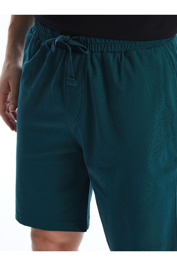 LCW Slim Fit Erkek Pijama Alt Şort - 3