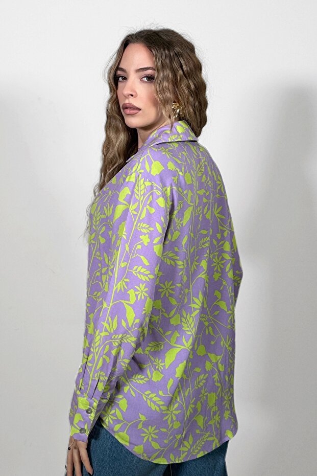 Forest Patterned Shirt - 4