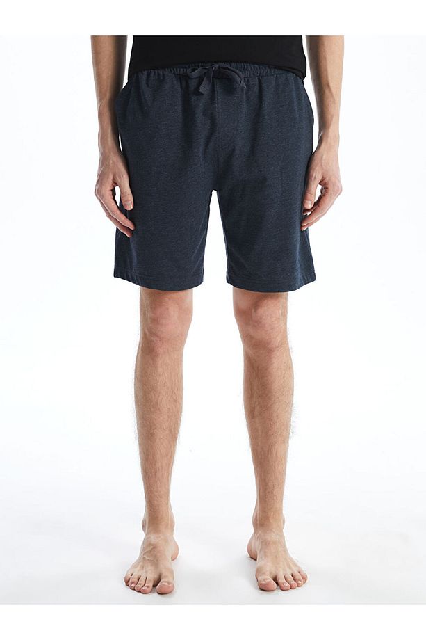 LCW Slim Fit Erkek Pijama Alt Şort - 2