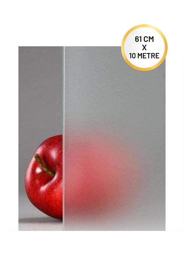 61x10 METRE Cam Kumlama Folyosu Buzlu Cam Filmi - Ofis - Ev - Mutfak -Pencere - 1