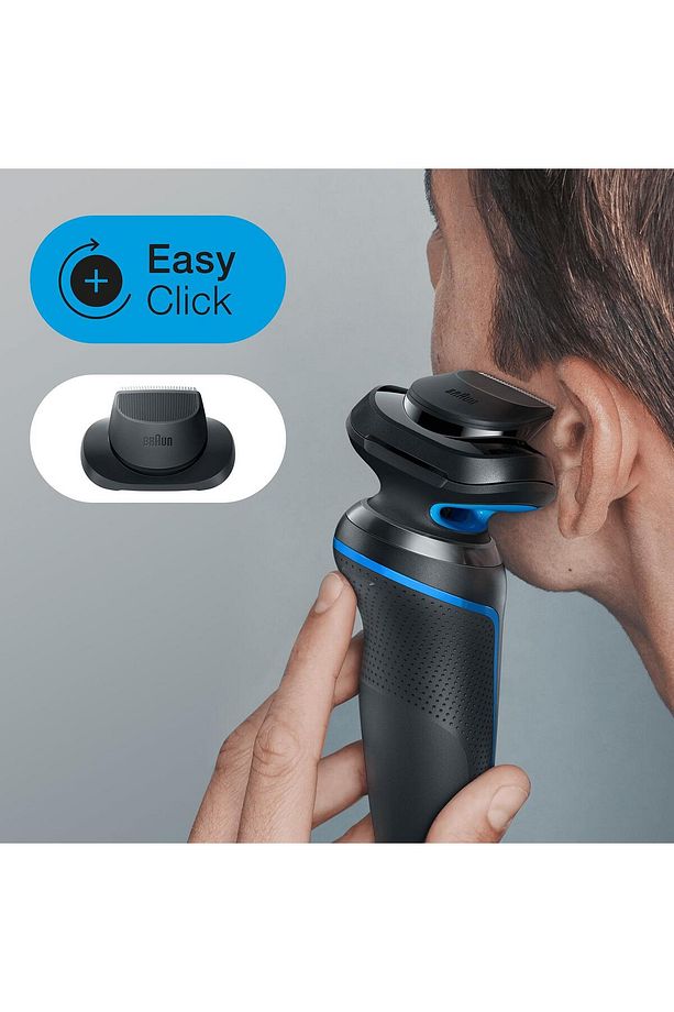 Yeni Seri 5 B1200s Kablosuz Tıraş Makinesi, Autosense, Easyclean, Easyclick, Islak & Kuru - 4