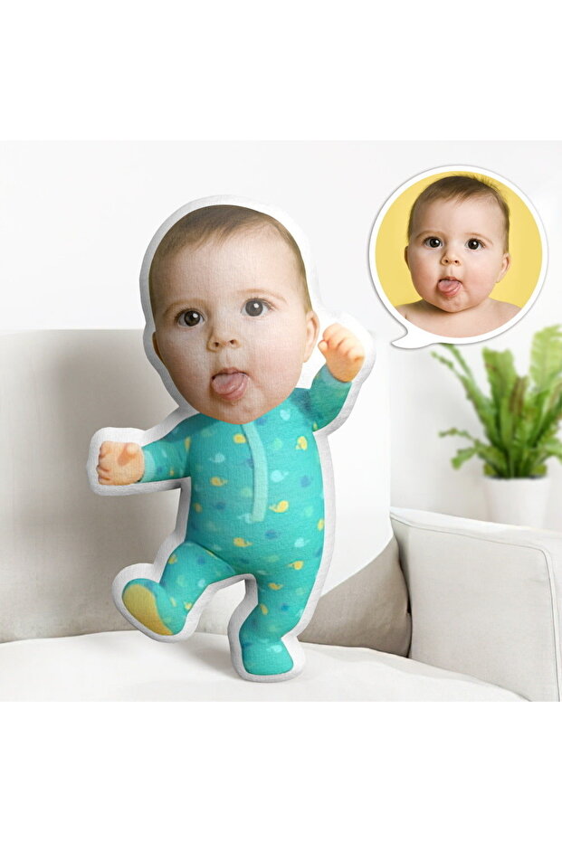 Tatlı Bebek Şekilli Yastık - 1