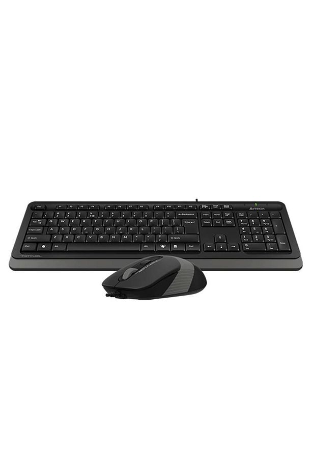 ONTECH - A4 Tech F1010 Q Usb Gri Mm Kablolu Klavye Mouse Set - 2