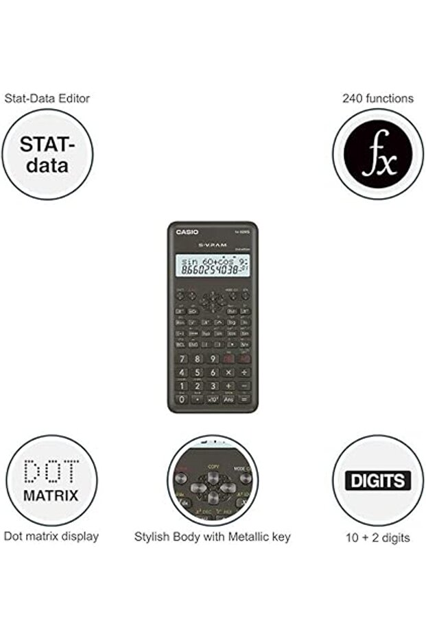الآلة الحاسبة العلمية FX-82MS-الإصدار الثاني - 2